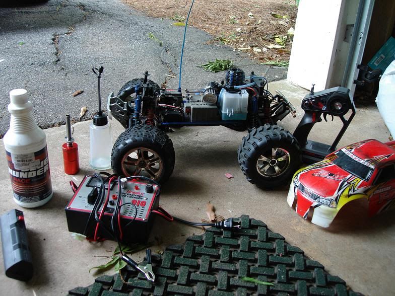t maxx gas powered rc trucks