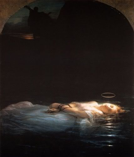 La Jeune Martyre - Paul Delaroche, 1855