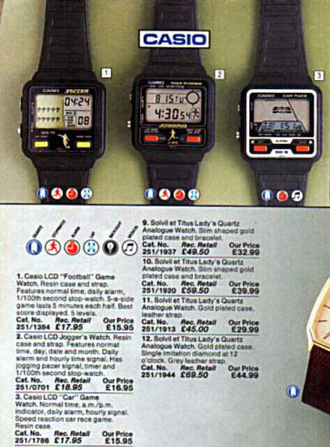 casio remote control watch argos