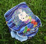 The Little Mermaid ~ Large Fitted Diaper
