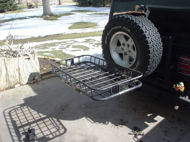 Anyone build a custom Rack for the tailgate - Jeep Wrangler Forum
