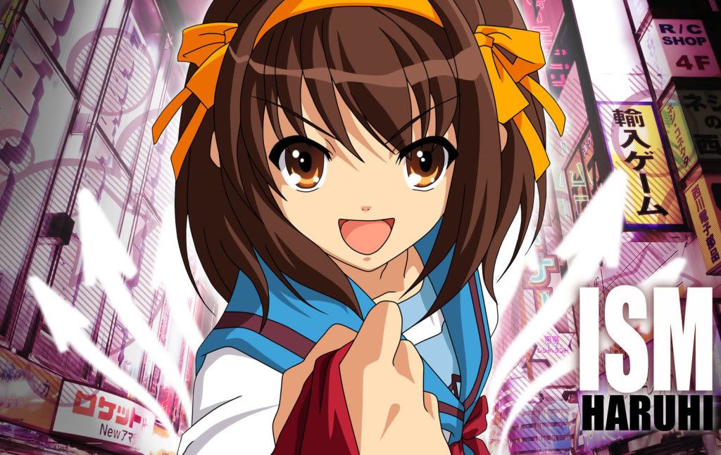 haruhi wallpaper. and Videogame Wallpapers