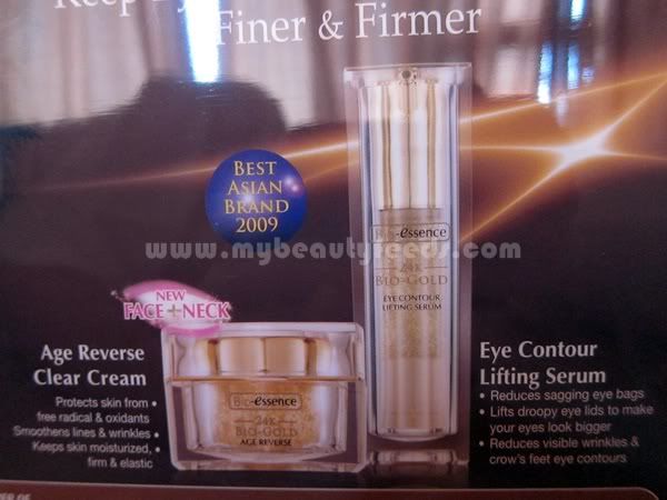 My beauty scribblings: Bio Essence 24K Bio-Gold Eye Contour Lifting