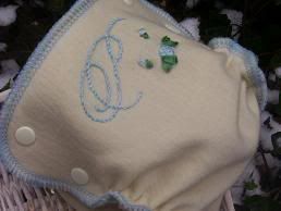 Posh Baby! Custom interlock cover, choice of silk embroidery! Any size!