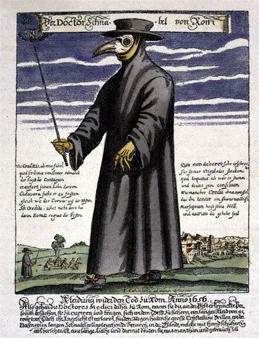 bubonic plague doctor. a.k.a. the ubonic plague.