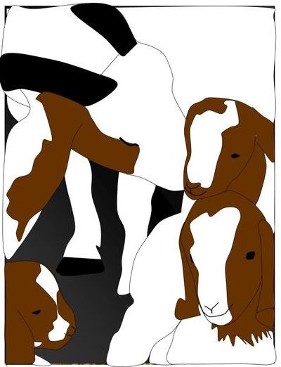 Goat Art - Goats