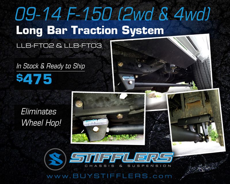 NEW Stifflers 0914 F150 Long Bar Traction Systems Lightning Rodder