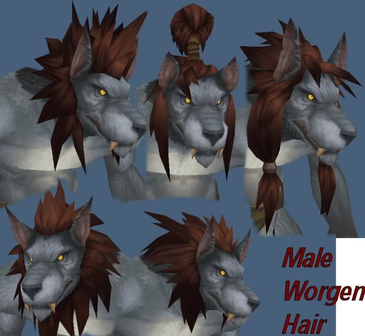 Wow Male Worgen