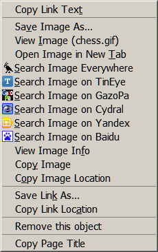 52947 FireFox Addons for Reverse Image Search