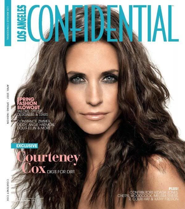 Dirty Courtney Cox Does Confidential Magazine