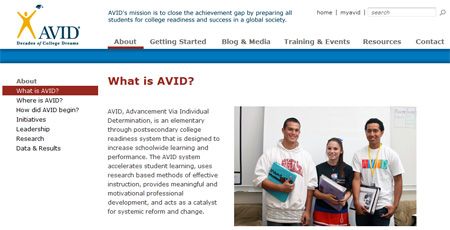 Advancement via Individual Determination (AVID) Center