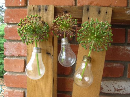 Light Bulb Vertical Gardens