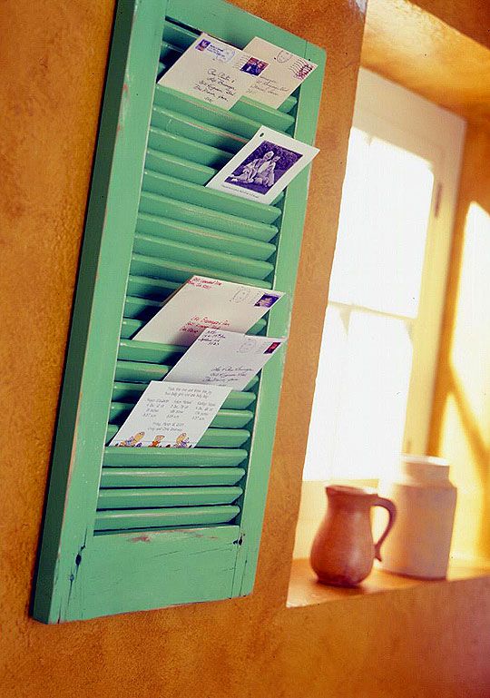 DIY Photo and Postcard Organizer