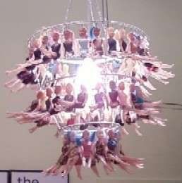 dolls chandelier