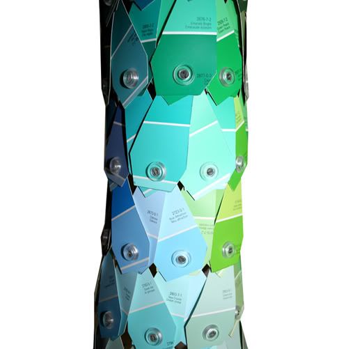 Paint Chips Lamp