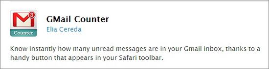 Gmail Counter
