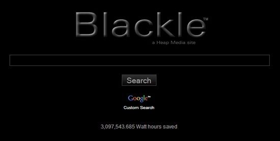 Blackle: Green Search