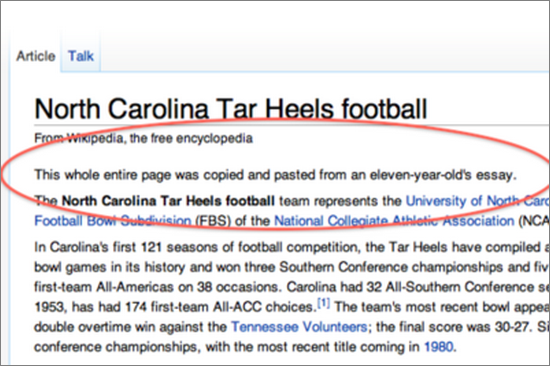 North Carolina Tar Heels Football