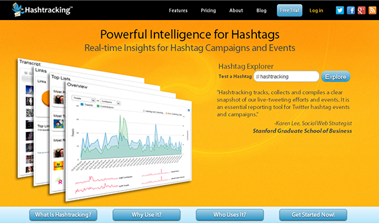 Hashtracking