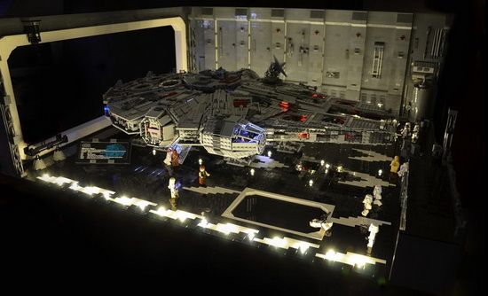 Death Star Docking Bay Scene
