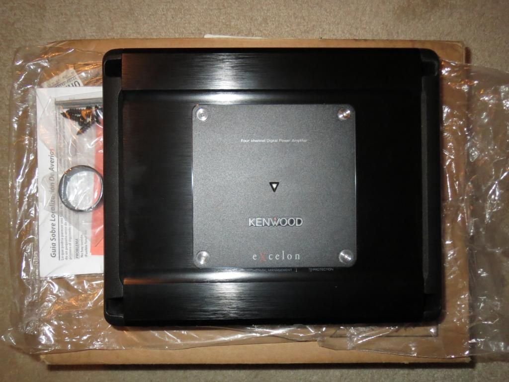 F/S Kenwood Excelon XR4S & XR4004 Class D Amplifiers