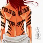 womens_tattoo,tribal_skulltattoos