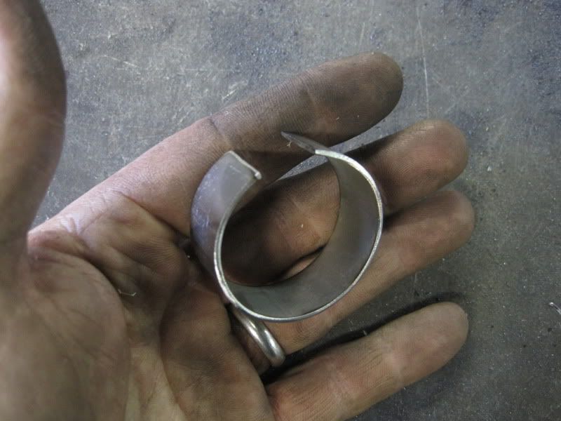 How to lining up exhaust pieces for welding