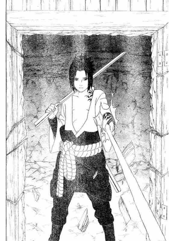 sasuke kills orochimaru statue