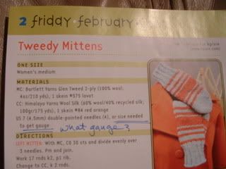 tweedy mittens