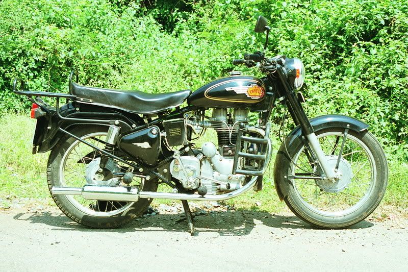 Indian Bullet Motorcycle