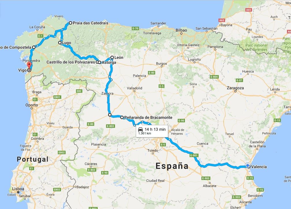 Comienza el viaje: Peñaranda de Bracamonte y Salamanca. - Roadtrip por el Noroeste de España (1)