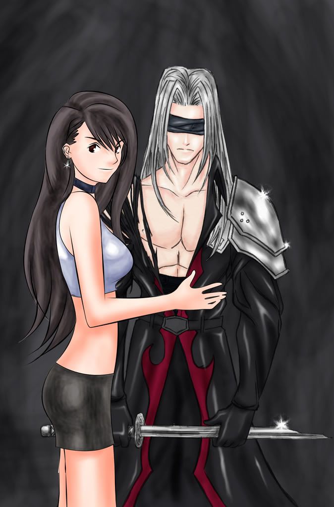 sephy___tifa.jpg sephy y tifa ^^ image by Huml3erto