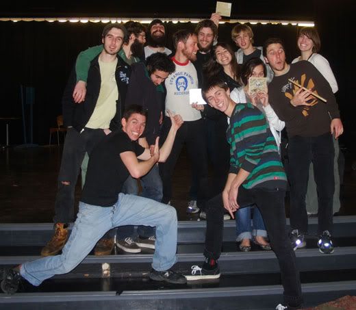 Group Shot Santa Cruz Winter Break Down Tour