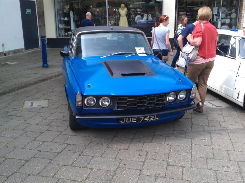 Warwick Retro car show