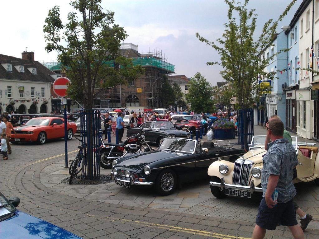 Warwick Retro car show