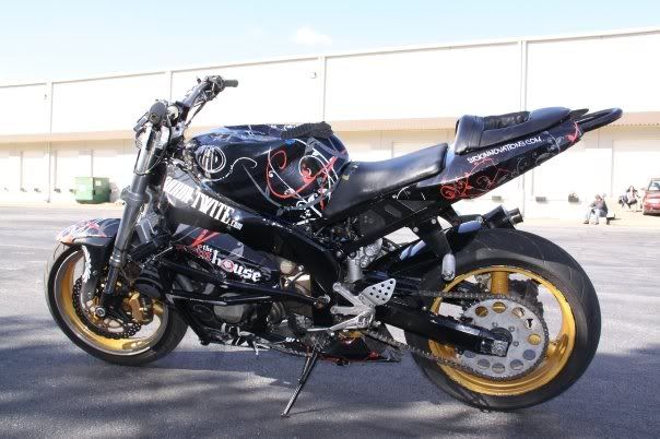 cbr600rr stunt bike
