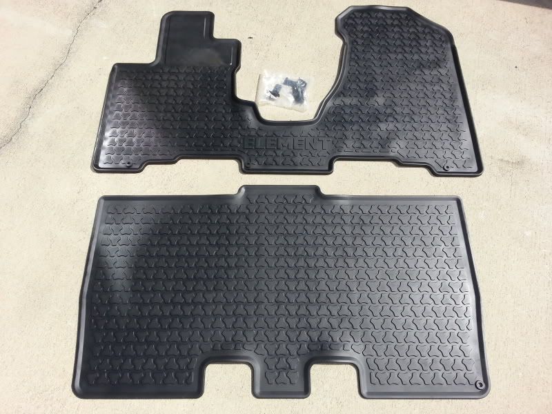 F S Oem Black All Season Floor Mats Ga Honda Element Owners Club