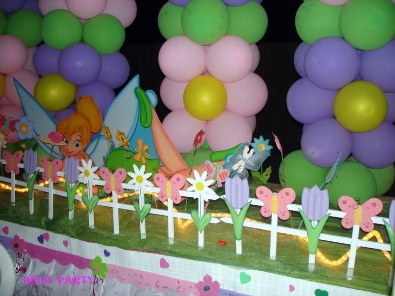 Tinkerbell Table Decorations