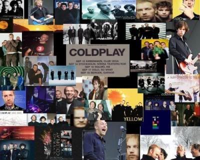 coldplay collage