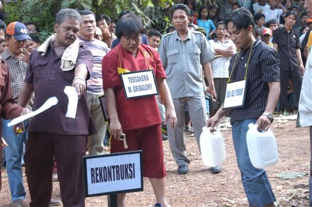 REKONSTRUKSI DI BAYUNG LINCIR