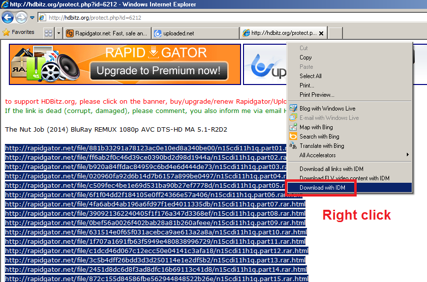 Video - How to fastest download with Rapidgator.net (Uploaded.net) Premium Account Video - How to fastest download with Rapidgator.net (Uploaded.net) Premium Account