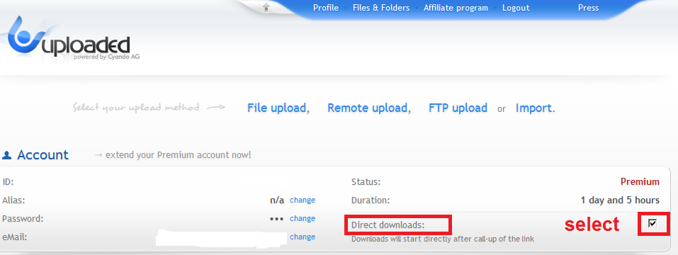 Video - How to fastest download with Rapidgator.net (Uploaded.net) Premium Account Video - How to fastest download with Rapidgator.net (Uploaded.net) Premium Account