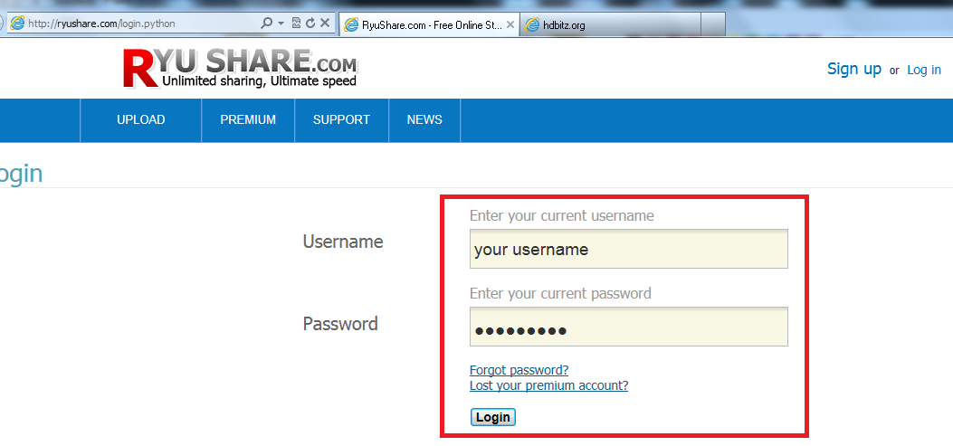 Video - How to fastest download with Ryushare Premium Account Video - How to fastest download with Ryushare Premium Account