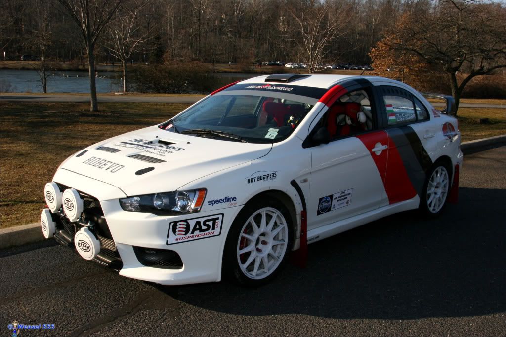 My Limited Edition Evo X rally car EvolutionM Mitsubishi Lancer and