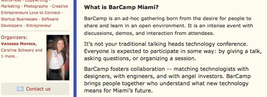 BarCamp Miami 2012