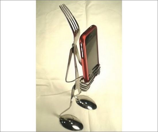 Cutlery iPhone Dock