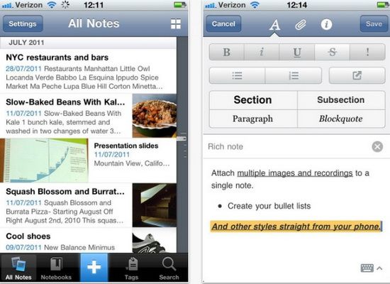 Evernote App for Business