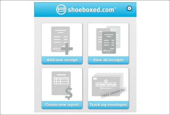 ShoeBox Receipt