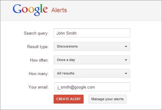 Google Alerts