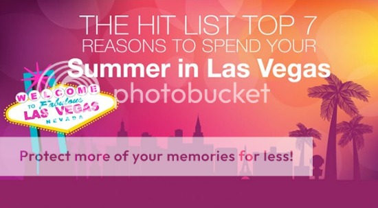 travel infographics: 7 Reasons To Spend Your Summer In Las Vegas